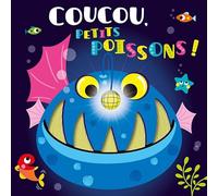 Livre a toucher silicone - coucou, petits poissons ! ne