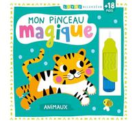 1.2.3 SOLEIL! – Mon pinceau magique – Animaux – Livre accordéon cartonné, livre-jeu