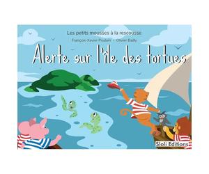 Livre alerte sur l'île des tortues