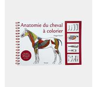 Livre anatomie du cheval à colorier Vigot Blanc TU