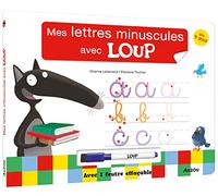Livre ardoise loup - Les lettres minuscules