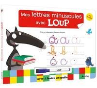 Livre ardoise loup - Les lettres minuscules