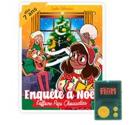 Lunii - Coffret L'affaire Papi Chaussettes - Livre audio de 3h interactif dés 7 ans à écouter sur FLAM