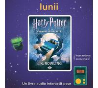 Livre audio interactif Lunii Harry Potter™ Tome 2 La Chambre des Secrets pour conteuse d'histoire Flam