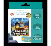 Livre audio interactif - Lunii - L'appel d'Aquaria - Coffret de 12 histoires - À partir de 5 ans - Mixte