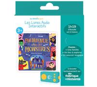 Lunii – Bienvenue chez les monstres – Livre audio interactif – 1h19 – Dès 3 ans