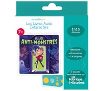 Livre audio interactif Lunii pour Ma Fabrique à Histoires Brigade Anti-Monstres