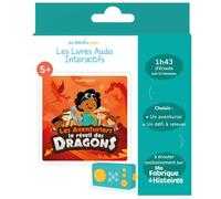 Livre audio interactif Lunii pour Ma Fabrique à Histoires Le Réveil des dragons