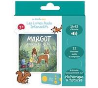 Coffret livre audio Lunii Margot apprentie véto pour conteuse Lunii Ma Fabrique à Histoires