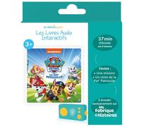 Livre audio interactif Lunii pour Ma Fabrique à Histoires Paw Patrol Pat’patrouille à la rescousse des animaux