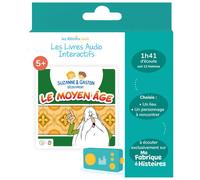 Livre audio interactif Lunii pour Ma Fabrique à Histoires Suzanne et Gaston découvrent le Moyen-Âge