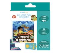Lunii - Coffret L'appel d'Aquaria - Livre audio interactif dès 5 ans (Ma Fabrique à Histoires)