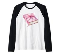 Livre avec nœud et coquette en forme de fleur I'm Ok Reader avec piles Manche Raglan