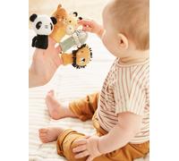 Livre bébé d'éveil + peluches TANZANIE blanc TU