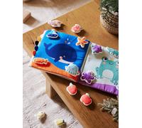 Livre bébé en tissu blanc TU