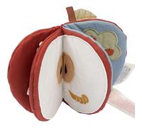 Livre bébé en Tissu Pomme rouge Fabelab® Coton Bio GOTS - Jouet éveil