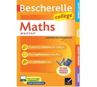 Livre - Bescherelle , maths , 6e, 5e, 4e, 3e