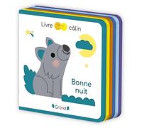 Livre câlin mini feutrine - Bonne nuit - Sophie Bouxom - Grund - cartonné - Album éveil dès la naissance