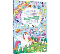 Julie Mercier – Cherche et trouve géant : Au royaume des licornes – Auzou – Cartonné
