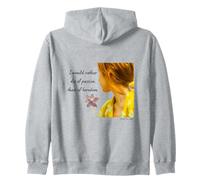 Livre Citation I Would Rather Die of Passion Than Boredom Sweat à Capuche