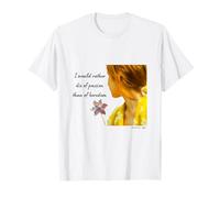 Livre Citation I Would Rather Die of Passion Than Boredom T-Shirt