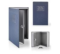 Livre Coffre-Fort Serrure à clé Intérieur Petit Volume 0.86L 2 clefs