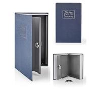 Livre Coffre-Fort Serrure à clé Intérieur Petit Volume 2.8L 2 clefs