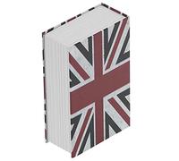 Livre Coffre-fort Serrure à combinaison Mini dictionnaire Mot de passe Stockage d'argent Boîte d'économie d'argent pour le bureau à domicile Tirelire pour enfants Coffre-fort 18 x