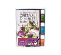 Livre coffret d'initiation à la cuisine aux huiles essentielles