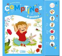 Livre comptines a gestes - Collectif - Lito - Livre CD - Album éveil dès la naissance CD