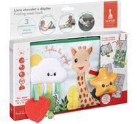 Sophie la Girafe – Livre d'éveil Chevalet à déplier – 3 positions, miroir, activités sensorielles