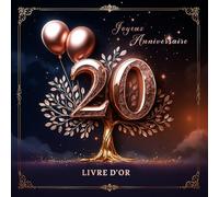 Livre d’Or Anniversaire 20 Ans - L’Éclat d’un Nouveau Chapitre de l'Arbre de Vie en Rose Gold
