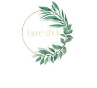 Livre d’Or blanc doré et feuillage vert: Mariage, Anniversaire, EVJF, Noces, Union, Baby shower, Pacs, Fête, Baptême, Départ retraite | 100 pages à remplir | Format carré | Pages vierges |