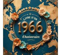 Livre d’or d’anniversaire 60 ans - Édition vintage élégante, style rétro floral et luxe