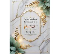 Livre d’Or de Condoléances - « Tu es Partout là où je suis » - Funérailles & Obsèques - Couverture Rigide - 120 Pages Blanches - Format Grand 8.25 x 11 pouces (21 x 28 cm)