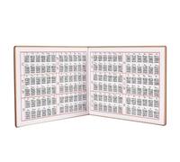 Livre D'accords de Guitare en Papier Marron, 1 Pièce