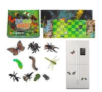 Livre d'activité magnétique | Jouet magnétique avec Joints de Meubles - Ver Jouet réaliste pour activités de Plein air - pour, Jardin d', Voyage en Voiture et Avion, et Cour