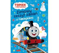 Livre d'activités d'hiver Tom et ses amis avec autocollants