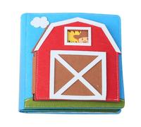 Livre d'activités en feutre - Tableau robuste pour, tableau de livre occupé | Tableau de livre en feutre doux et interactif, livres en feutre mignons et confortables pour l'apprentissage préco