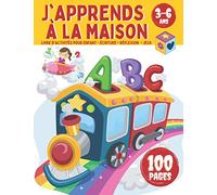 Livre d'activités Enfant 3-6 Ans: Apprendre a écrire les Lettres et les Chiffres , Tracer et Colorier Animaux , Jeux des Differences , Labyrinthe , ... Cahier éducatif Maternelle petit section cp )