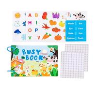 Livre d'activités, jeu d'apprentissage cognitif | éducatifs pour apprentissage, jeu, divertissement, curiosité et divertissement dans la maison familiale, pour garçons et filles de 1 à 5 ans