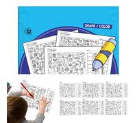 Livre d'activités pour à Chercher | Jeu de Correspondance interactif pour l'école Maternelle - Jeu de Puzzle et d'activité préscolaire - pour Les Cours à Domicile, la Maternelle, Les Vacances