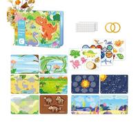 Livre d'Activités pour Bébé,Jouet Éducatif Cognitif,Jouets Éducatifs pour l'Apprentissage - pour Jeu en Intérieur Famille Curiosité Divertissement Amusement Garçons Filles Âgés de 1 à 5