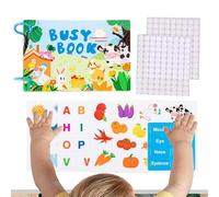 Livre d'activités pour bébés - Apprentissage cognitif éducatif | Livre d'activités sensorielles - pour Le Temps de Jeu de curiosité en intérieur pour Les de 1 à 5 Ans et la Famille Amusant