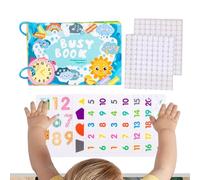 Livre D'Activités pour Tout-Petits | Cahier De Travail Éducatif pour La Maternelle | Livre d'apprentissage Sensoriel pour Tout-Petits - Cadeau pour Anniversaire Noël Maison Voyage