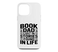 Livre Dad Lost in Stories Found in Life Reader Coque pour iPhone 13 Pro Max