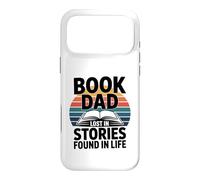 Livre Dad Lost in Stories Found in Life Reader Coque pour iPhone 17 Pro Max