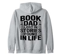 Livre Dad Lost in Stories Found in Life Reader Sweat à Capuche