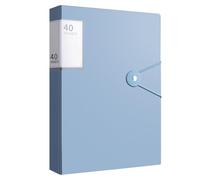 Livre D'affichage A4, Dossiers de Présentation Classeur A4, Plastique Reliure Protège-Documents avec 40 Pochettes Transparentes Affichage Livre Présentation pour L'œuvre D'art