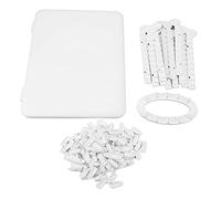 Livre d'affichage des couleurs des ongles, 120 couleurs, démontage, Design à pression, livre d'affichage des ongles avec 120 pointes d'ongles blanches pour manucure